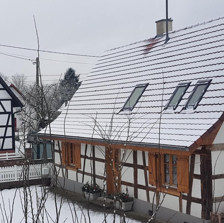 Une Maison A Colombages - Cosy, Lumineuse Et Sauna Kesseldorf Exterior foto