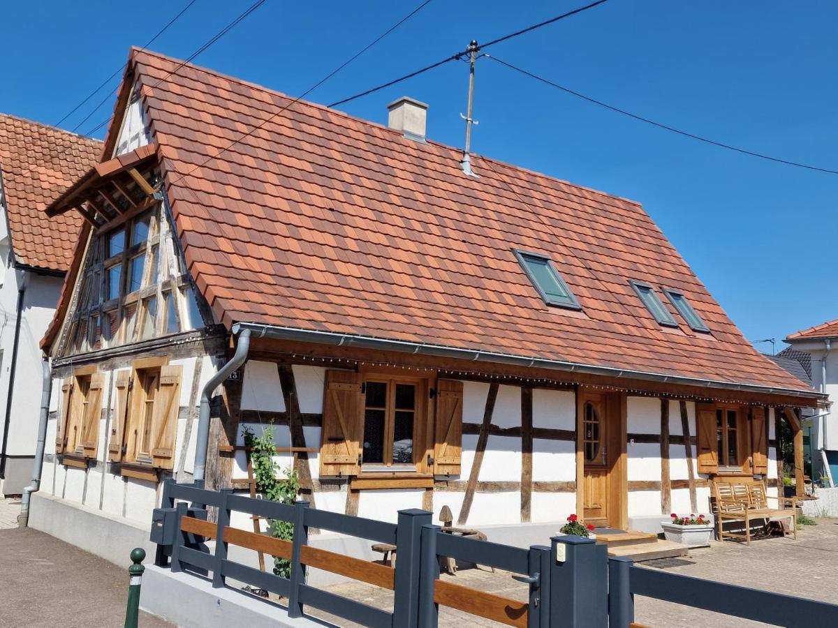 Une Maison A Colombages - Cosy, Lumineuse Et Sauna Kesseldorf Exterior foto