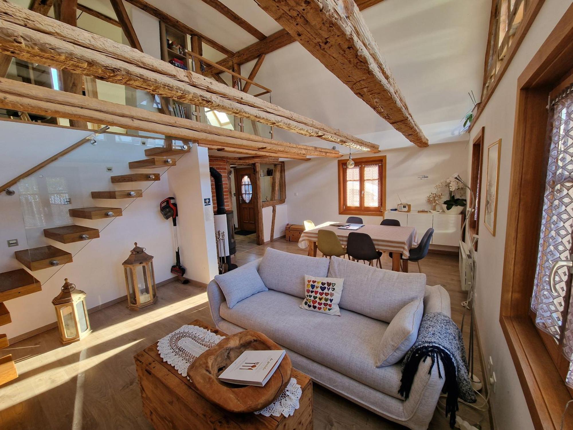 Une Maison A Colombages - Cosy, Lumineuse Et Sauna Kesseldorf Exterior foto